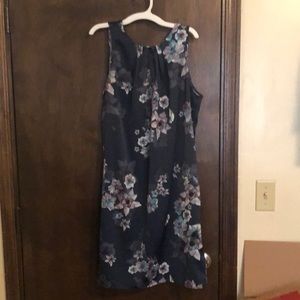 H&M v-back floral dress